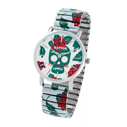 Raptor "Frida Kahlo Edition" női karóra rugós szíjjal