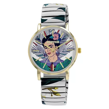 Raptor női karóra "Frida Kahlo Edition" rugós szíjjal Mehrfarbig RA10255-008