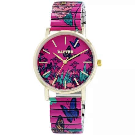 Raptor női karóra "Frida Kahlo Edition" rugós szíjjal Mehrfarbig RA10255-019