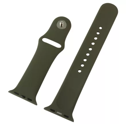 Steinmeister szilikon okosóra szíj, Apple Watch-hoz, szürke