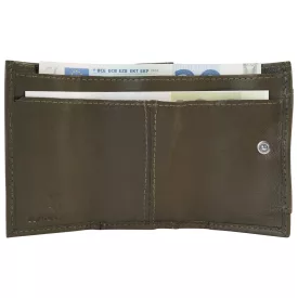Excellanc valódi bőr mini pénztárca, khaki 3000171-024