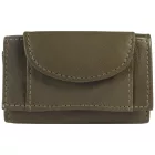 Excellanc valódi bőr mini pénztárca, khaki 3000171-024