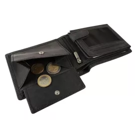 Akzent Hunter bőr pénztárca RFID védelemmel