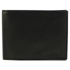 Akzent valódi bőr pénztárca, RFID, fekete 3000539-001