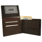 Akzent valódi bőr pénztárca, barna 3000543-002