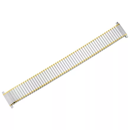 Unisex nemesacél húzószíj, kétszínű, 8-20 mm