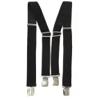 Fekete elasztikus nadrágtartó, 100 cm 3220008-001
