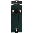Zöld elasztikus nadrágtartó, 90 cm