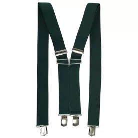 Zöld nadrágtartó, 130 cm, elasztikus 3220021-004