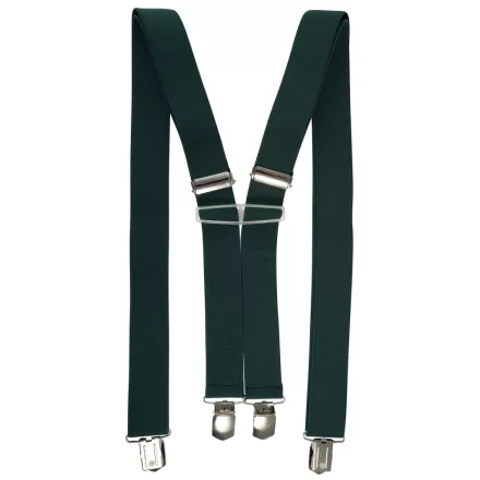 Zöld nadrágtartó, 130 cm, elasztikus 3220021-004