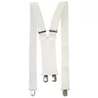 Fehér elasztikus nadrágtartó, 130 cm 3220021-005