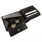 Carucci valódi bőr pénztárca, RFID, fekete 3000557-001