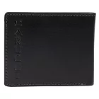 Carucci valódi bőr pénztárca, RFID, fekete 3000557-001
