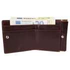 Carucci valódi bőr pénztárca, RFID, barna 3000562-002