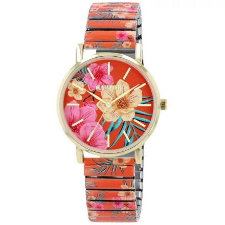 Raptor női karóra "Frida Kahlo Edition" rugós szíjjal Mehrfarbig RA10255-022