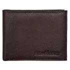 Steinmeister valódi bőr pénz- és kártyatartó, RFID, sötétbarna 3000613-002