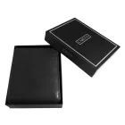 Carucci valódi bőr pénztárca, RFID, fekete 3000648-001