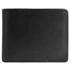 Carucci valódi bőr pénztárca, RFID, fekete 3000648-001