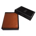 Carucci valódi bőr pénztárca, RFID, barna 3000648-002