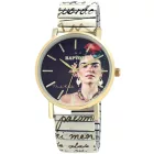 Raptor női karóra "Frida Kahlo Edition" rugós szíjjal Mehrfarbig(Muster)