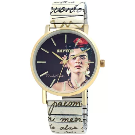 Raptor női karóra "Frida Kahlo Edition" rugós szíjjal Mehrfarbig(Muster)