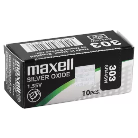MAXELL gombelemek 0% higany 10 darab 303