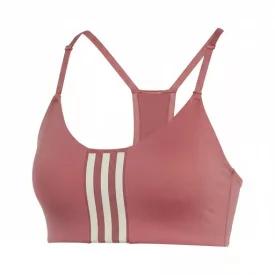   Adidas Aeroimpact könnyű tartású női sportmelltartó poros rózsaszín - XSAC