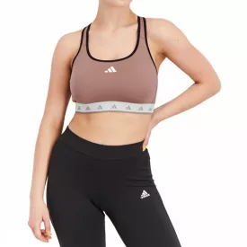 Adidas racerback sportmelltartó barna női kék - XSAC